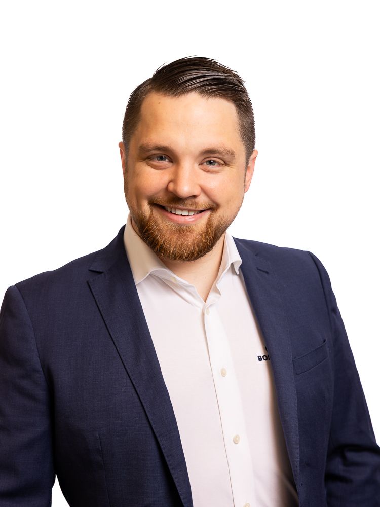 Bilden visar vår VD Rikard Bergström